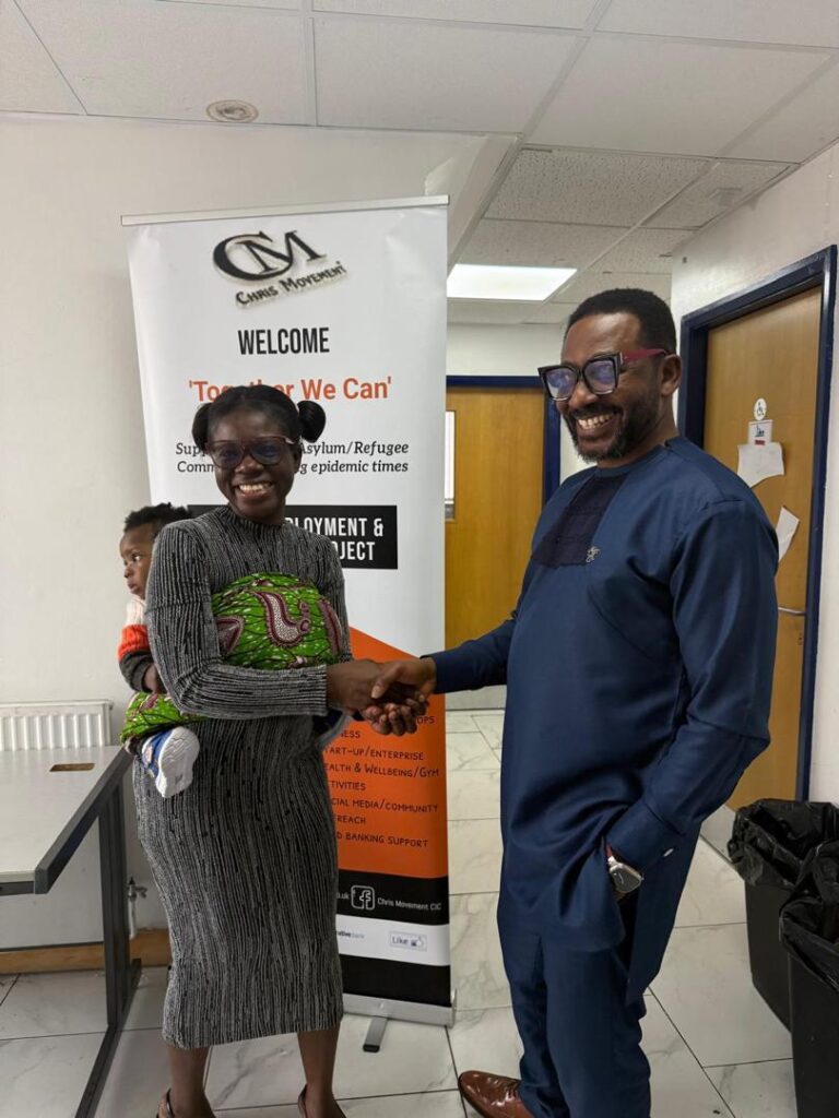 Bolton community members at a Chris Movement CIC support session